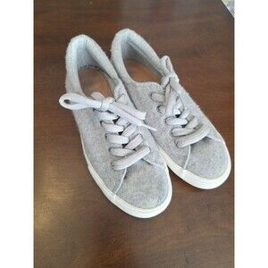 206 Collective Women's Cotton Sneaker Gray - Size 9